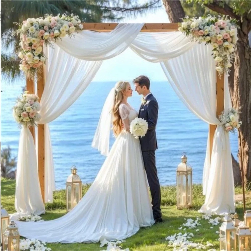 Wedding Arch Draping Fabric, 1 Panel 28